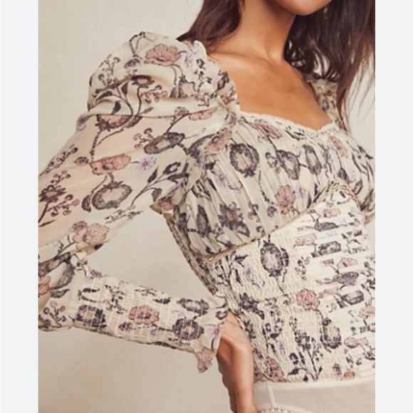 Free People Brunch Date Bodysuit NWT - Picture 4 of 10